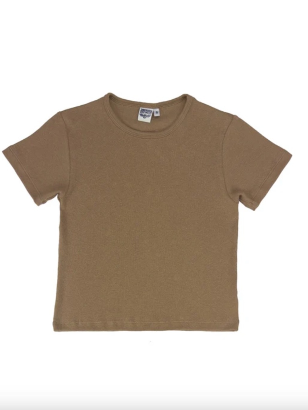 Jungmaven Cropped Isola Tee - Coyote